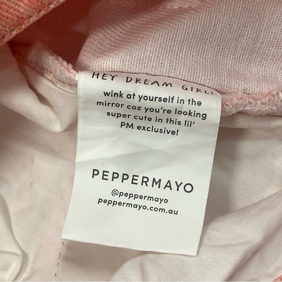 NWOT PEPPERMAYO electric avenue pants in pink wave size 2 - Picture 13 of 15